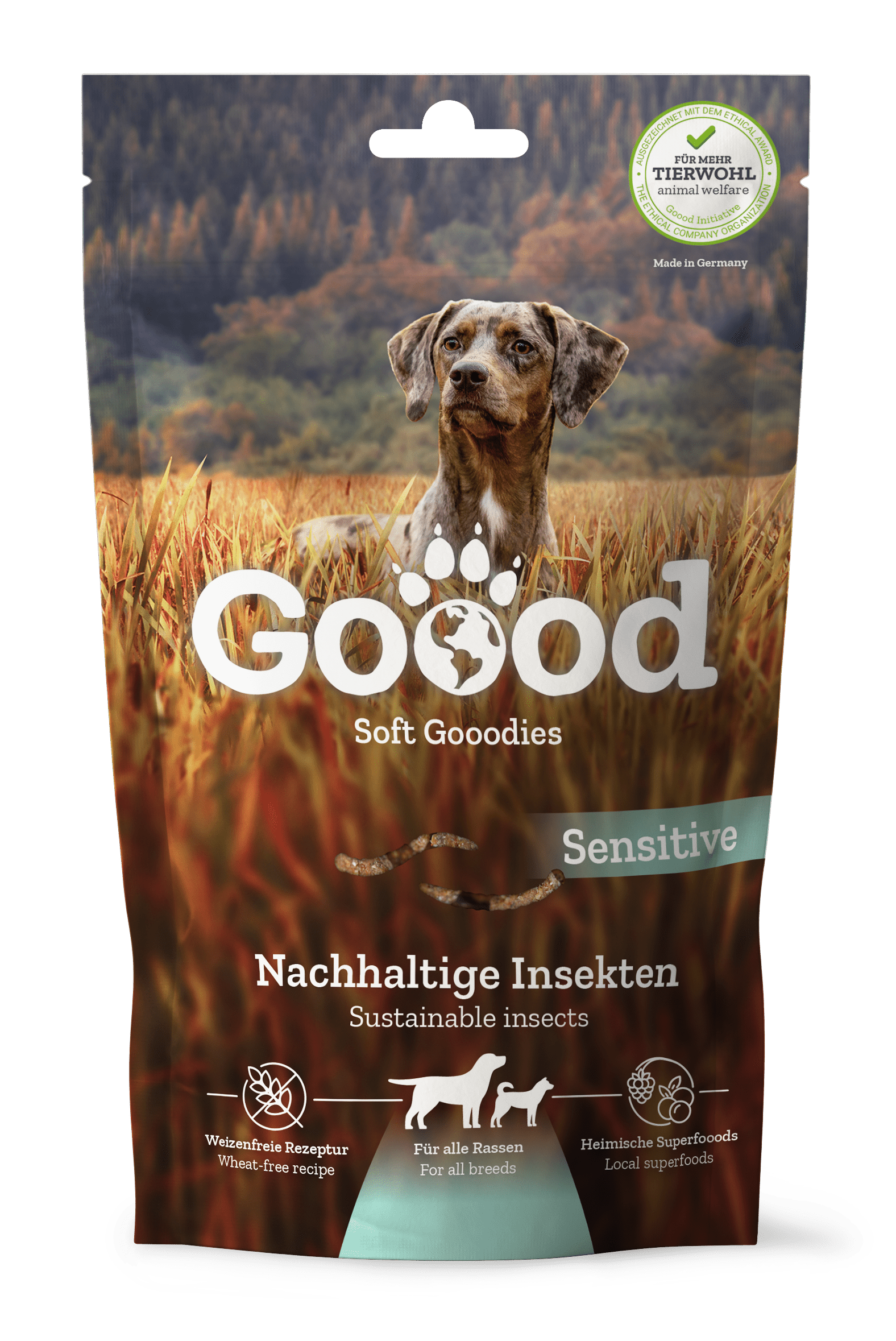 Friandises Chien aux Insectes 100g